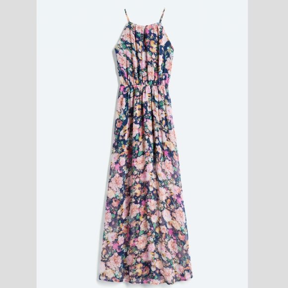 None Dresses & Skirts - Floral Maxi Dress